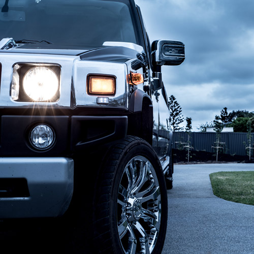 Melton Mowbray Black Hummer Limo Hire