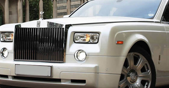 Melton Mowbray Rolls Royce Phantom Wedding Car
