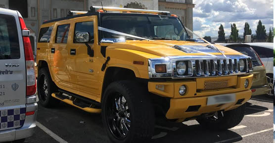 Melton Mowbray Yellow Hummer Car Hire