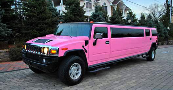 Melton Mowbray Pink Hummer Limo Hire