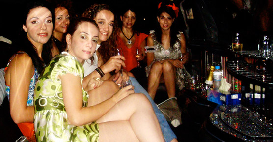 Hen Night Party Limo Hire